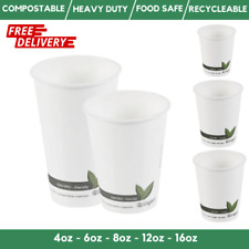 Compostable coffee cups for sale  LONDON