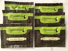 6- MACADAMIA NATURAL OIL DEEP REPAIR MASQUE PACKS 0.5 Fl OZ Each for sale  Shipping to South Africa