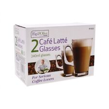 Latte glasses 240 for sale  NORWICH