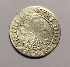 1631 Coin Austria 3 Kreuzer Kreutzer HR Silesia Śląsk Breslau Ferdynand Srebro na sprzedaż  PL