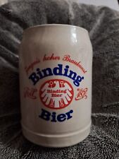 Bierkrug binding bier gebraucht kaufen  Meßstetten