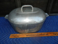 Wagner Ware Magnalite GHC 17 QT Roaster Dutch Oven X-Large GUC, used for sale  Shipping to South Africa