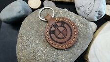 Handmade leather key usato  Palermo