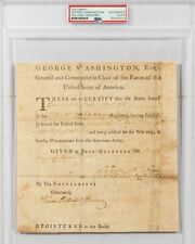 George washington signed for sale  Mount Pleasant