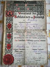 Gesellen brief 1921 gebraucht kaufen  Oberhausen