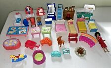 30 pc lot dollhouse furniture and Chad High school musical doll for sale  Beach Haven