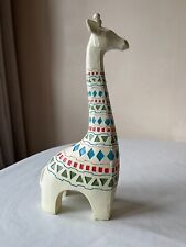 White giraffe figurine for sale  MITCHAM
