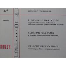 Bresgen CESAR Rumanische Volksweisen Flauta de Pico 1956 comprar usado  Enviando para Brazil