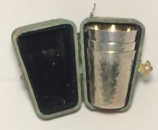 Conjunto de 3 copos japoneses antigos de prata esterlina maciça 950 com estojo - 81g comprar usado  Enviando para Brazil