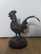 Antique bronze cockerel for sale  GLOUCESTER