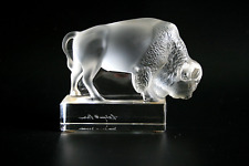 Lalique crystal bison for sale  Ireland