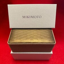 Estojo de joias pérolas Mikimoto caixa vintage luxo do Japão, usado comprar usado  Enviando para Brazil