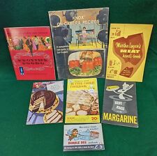 7 vintage recipe cookbooks for sale  Seattle