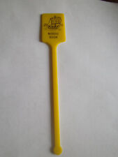 NORDIC ROOM Swizzle Stick Drink Stirrer Restaurant? Yellow Plastic SPIR-IT USA for sale  Shipping to South Africa