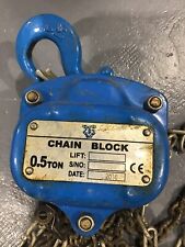 Chain lifting block for sale  PENZANCE