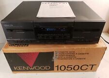 Kenwood 1050CT Dual Cassette Deck Tape Recorder HiFi Stereo Vintage Dubbing Box, used for sale  Shipping to South Africa