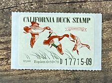 Used, WTDstamps - 1977 CALIFORNIA - State Duck Stamp - Lot1 - Mint OG NH  for sale  Shipping to South Africa