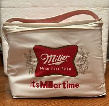Refrigerador de cerveja vintage Miller High Life It’s Miller Time acolchoado lado macio 9,5 X 6, usado comprar usado  Enviando para Brazil