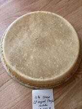 RawhideConga skin: For LP Original fiberglas conga (11.75") used, good condition for sale  Shipping to South Africa