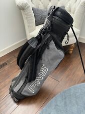 Bolso de Golf Ping L8+ Bolso de Transporte Negro/Gris ¡Bonito! segunda mano  Embacar hacia Argentina