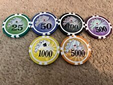 poker chips for sale  IPSWICH