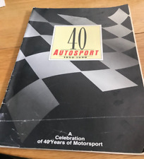Years autosport magazine for sale  KETTERING