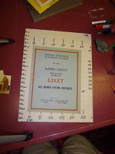 Liszt edition cortot d'occasion  Poitiers