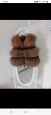 Racoon fur gilet for sale  LIVERPOOL