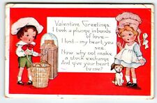 Valentines postcard boy for sale  Collingswood