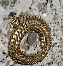 heavy solid gold chain for sale  Augusta
