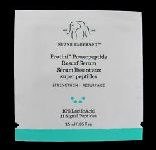 Used, NEW CASE OF 1,000 Packets 1.5ml Drunk Elephant Protini Powerpeptide Resurf Serum for sale  Shipping to South Africa