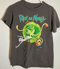 Rick and Morty Adult Swim Dipple Junction T-shirt Grey Brown Size Small S Men's for sale  Shipping to South Africa