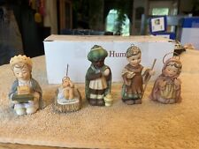 Berta Hummel Goebel nativity 5 pc set 3’ In. Ornaments for sale  Uxbridge