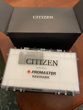 Citizen PROMASTER NAVIHAWK A-T Eco-Drive AT8225-51L LIMITED Fabricado Apenas 1500  comprar usado  Enviando para Brazil