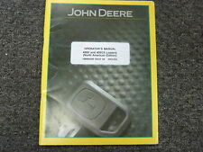 John Deere 400X & 400CX Loader Owner Operator Maintenance Manual Book OMW54459 for sale  Shipping to Canada