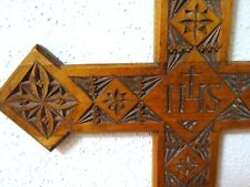 Jugendstil holzkreuz kruzifix gebraucht kaufen  München