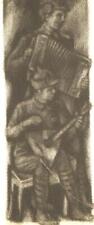 Russian musicians mezzotint for sale  UK