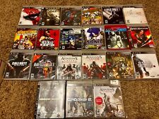 Lot of 21 Playstation 3 games CiB Assassin's Creed Battlefield CoD Borderlands for sale  Shipping to South Africa