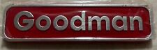 Goodman label nameplate for sale  Minot