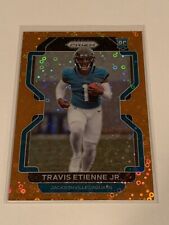 2021 Panini Prizm Travis Etienne Jr ORANGE DISCO Parallel Rookie RC Jaguars #344 for sale  Shipping to South Africa