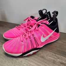 Tênis de corrida Nike Dual Fusion Hit rosa preto feminino EUA tamanho 9 844674-600, usado comprar usado  Enviando para Brazil