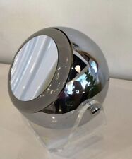 Lâmpada espelhada de ampliação globo ocular MCM Robert Sonneman Lucite Chrome Orb comprar usado  Enviando para Brazil