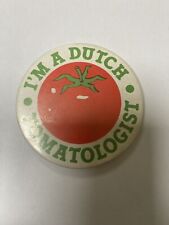 Dutch tomatologist pin for sale  UK