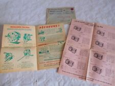 Catalogue pêche vintage d'occasion  Bais