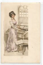 Illustration femme piano d'occasion  Toulon-