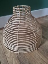 Wicker lampshade for sale  FELTHAM