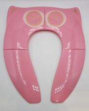 Assento sanitário Gimars dobrável portátil coruja rosa para viagem com bolsa crianças  comprar usado  Enviando para Brazil