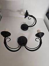 Wall sconces black for sale  ENFIELD