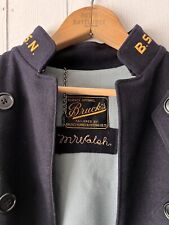 Uniforme de lana para enfermera civil de colección de los años 1940 Segunda Guerra Mundial Bruck B.S.N. Azul marino segunda mano  Embacar hacia Mexico