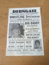 1985 wrestling flyer for sale  NORTHAMPTON